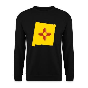 Beauté du nouveau-mexique cadeau - Sweat-shirt Unisexe - noir - Devant - Alina (178cm) & Michal (187cm)