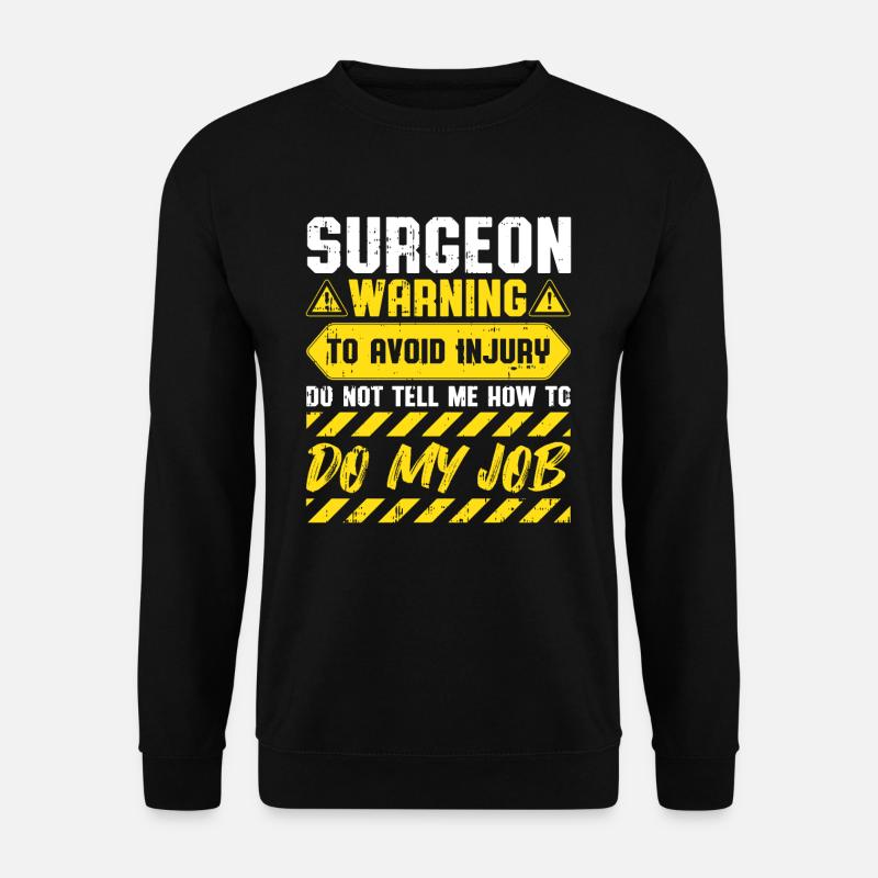Chirurg - Unisex Pullover - Schwarz