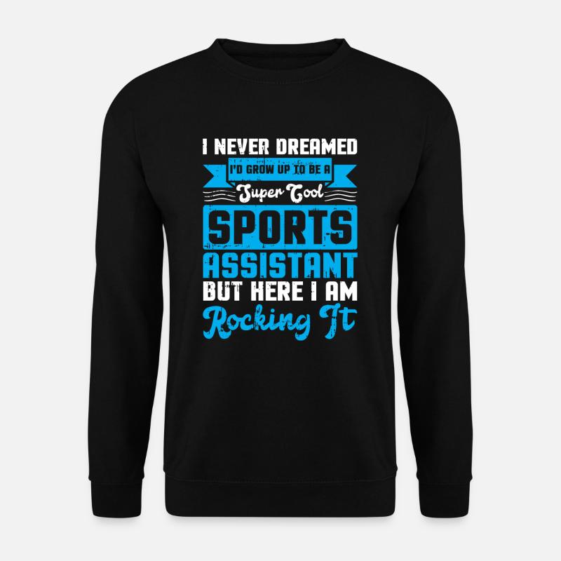 Sportassistent - Unisex Pullover - Schwarz