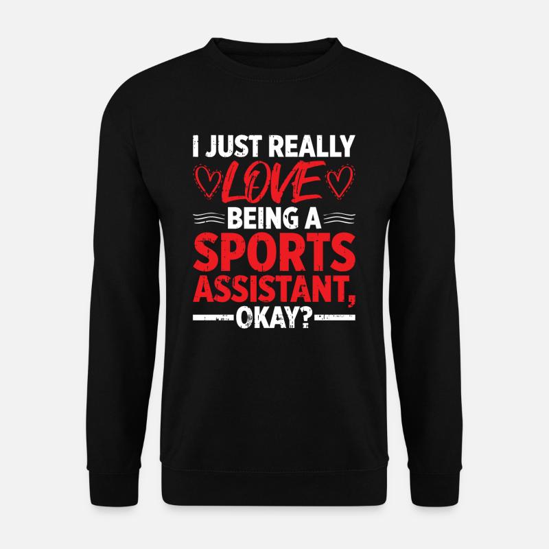 Sportassistent - Unisex Pullover - Schwarz