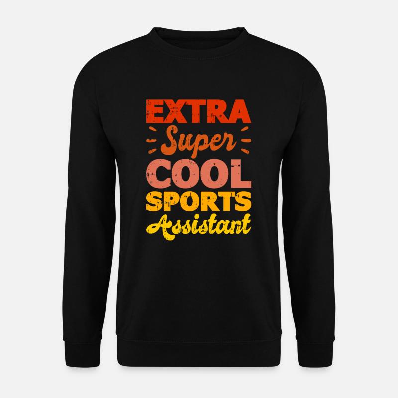 Sportassistent - Unisex Pullover - Schwarz
