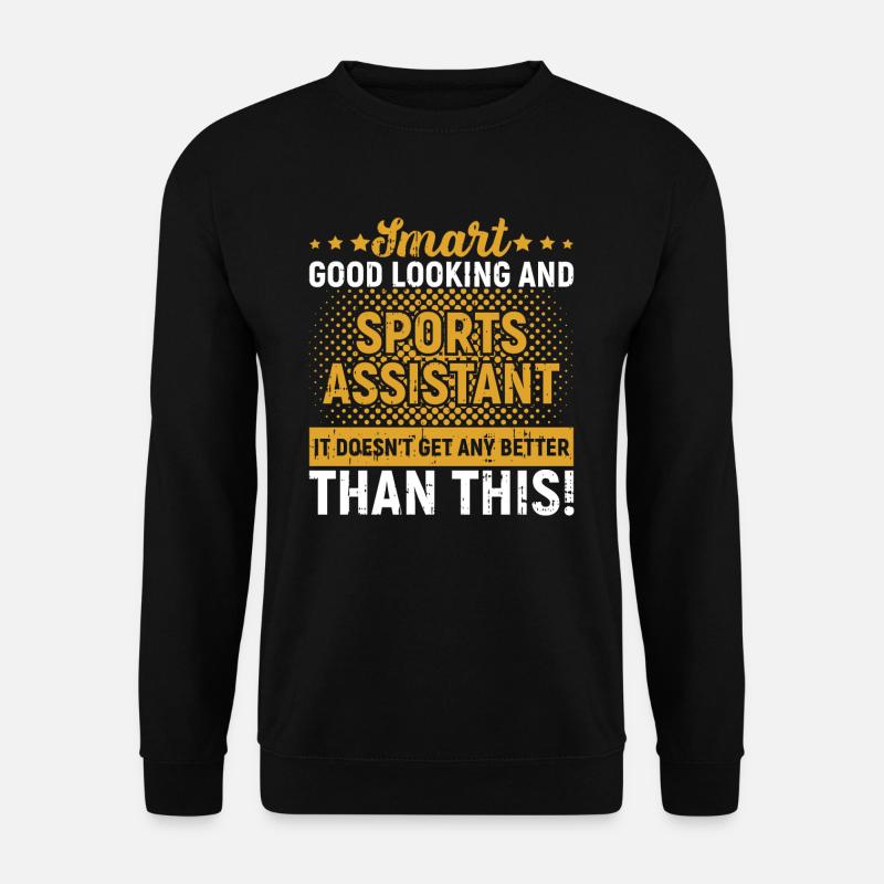 Sportassistent - Unisex Pullover - Schwarz