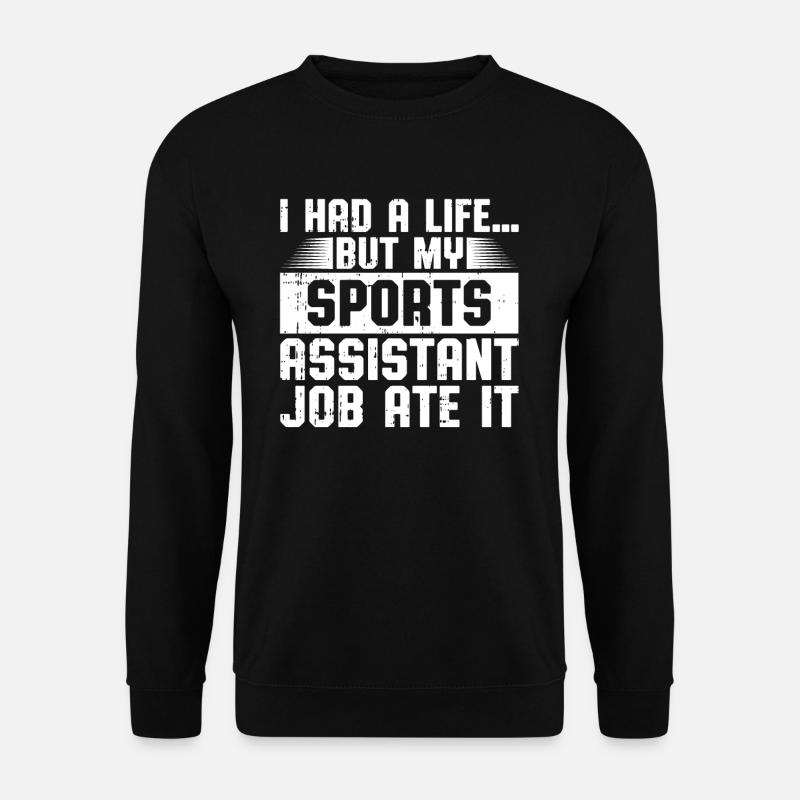 Sportassistent - Unisex Pullover - Schwarz
