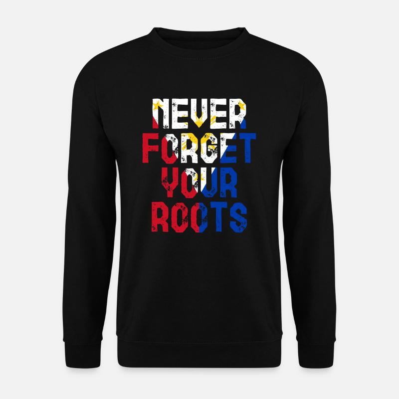 Roots Philippines Gift - Unisex Sweatshirt - black