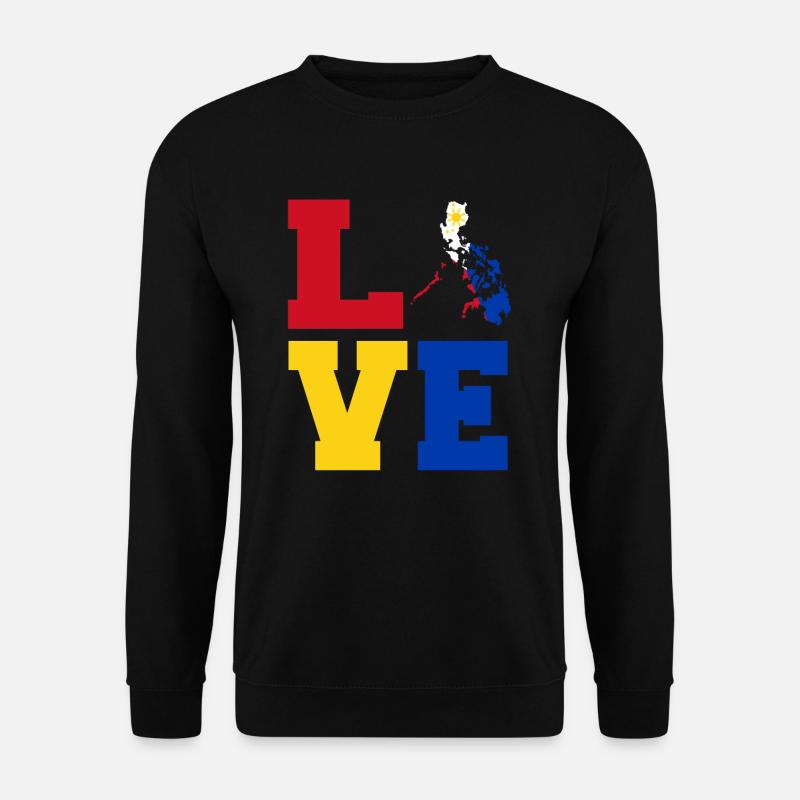 Love Philippines Gift - Unisex Sweatshirt - black