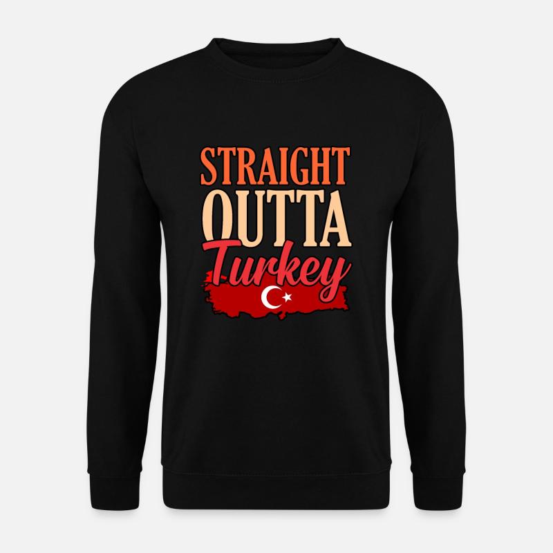 Truthahn - Unisex Pullover - Schwarz