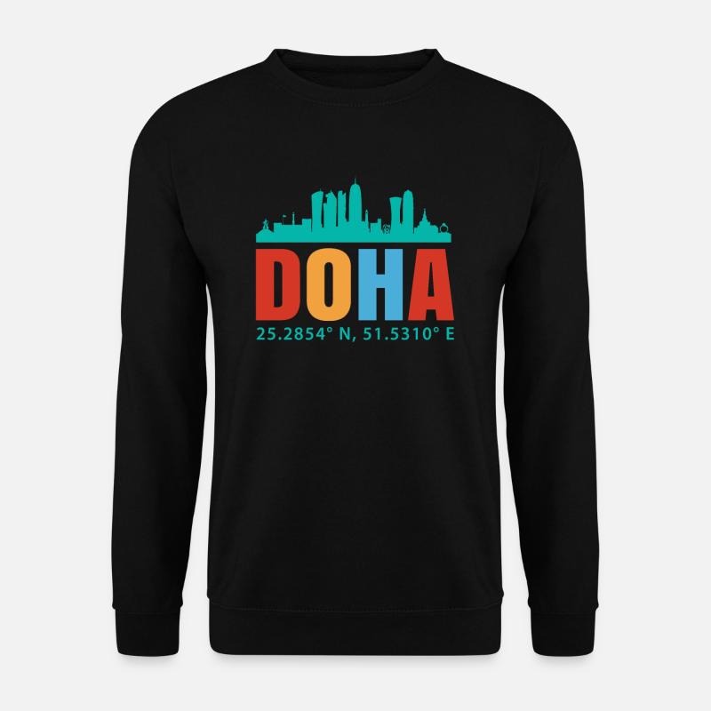 Doha - Unisex Sweatshirt - black