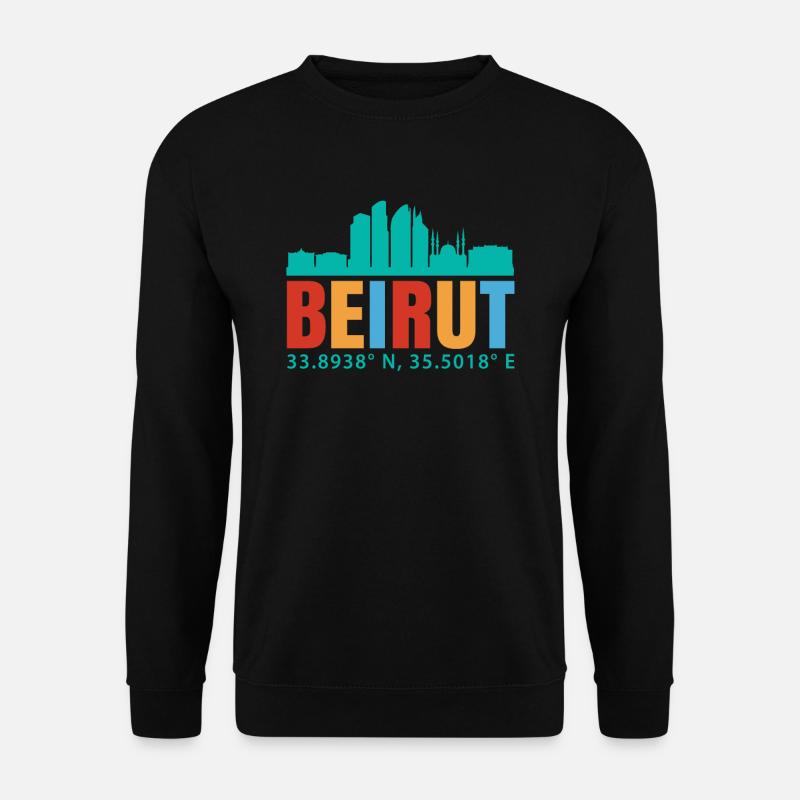 Beirut - Unisex Pullover - Schwarz
