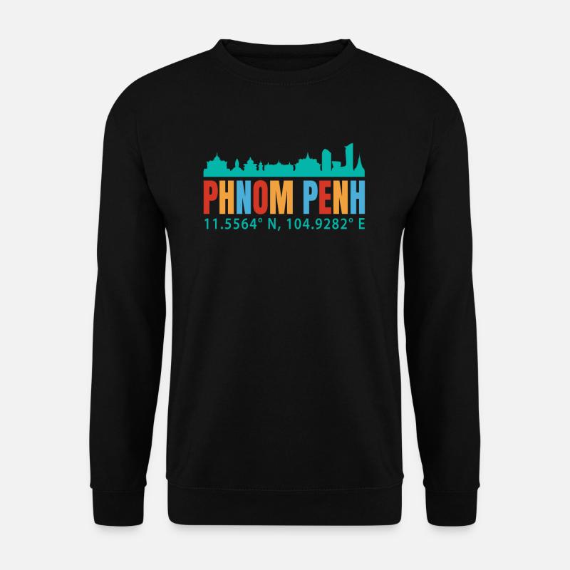 Phnom Penh - Unisex Pullover - Schwarz