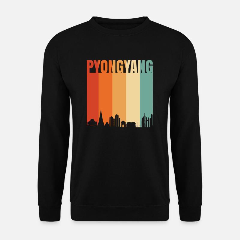 Pjöngjang - Unisex Pullover - Schwarz