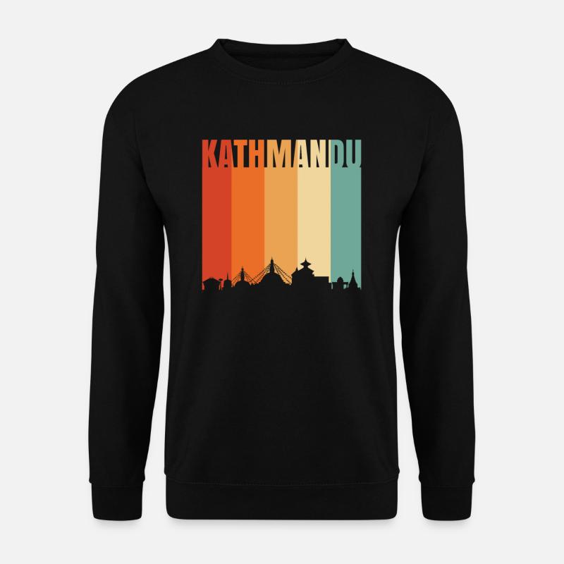 Kathmandu - Unisex Pullover - Schwarz