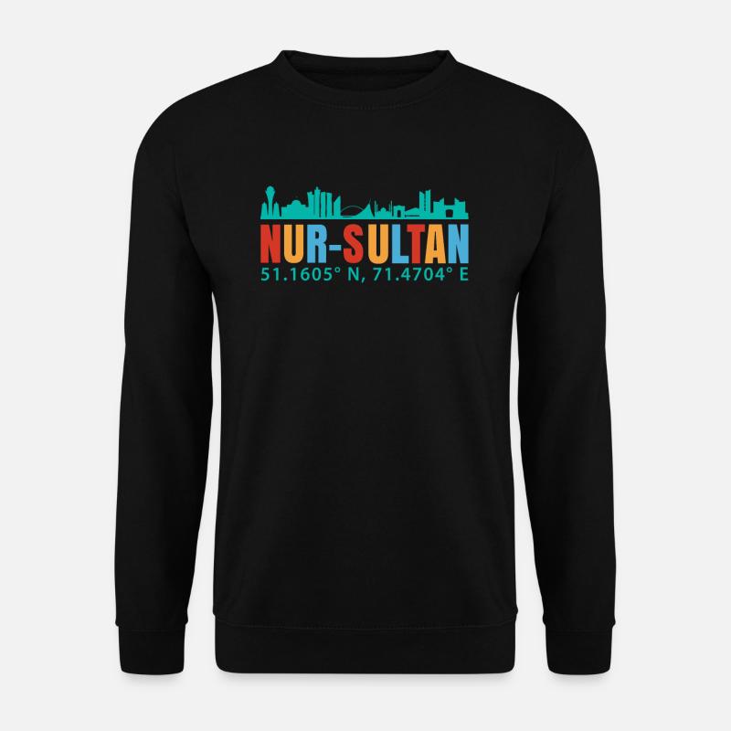 Nur-sultan - Unisex Pullover - Schwarz