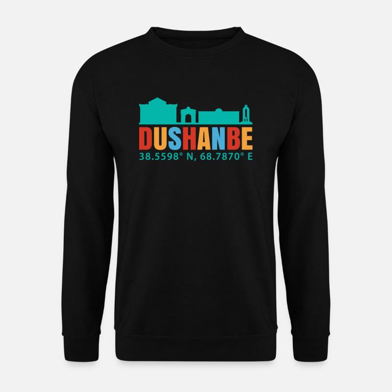 Douchanbé - Sweat-shirt Unisexe - noir