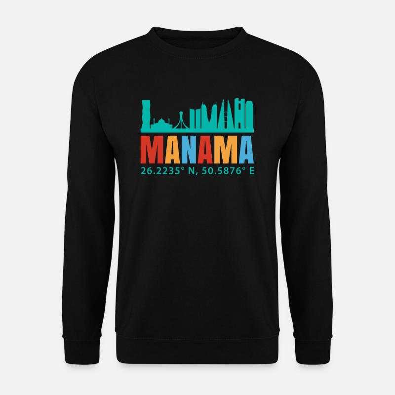 Manama - Unisex Pullover - Schwarz