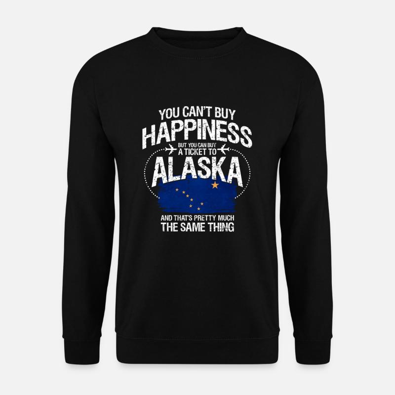 Alaska - Unisex Pullover - Schwarz