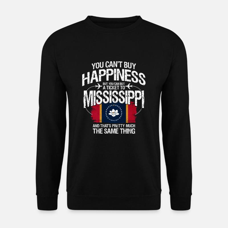 Mississippi - Unisex Sweatshirt - black