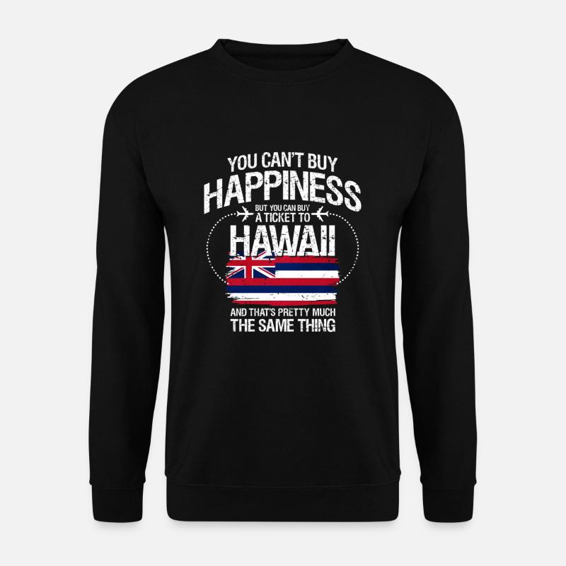 Hawaii - Unisex Pullover - Schwarz