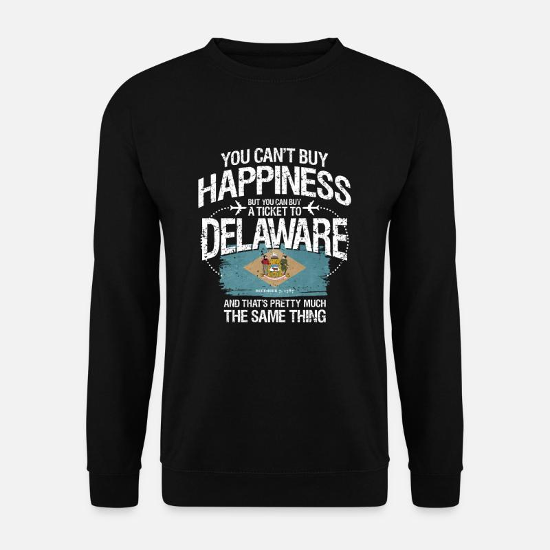Delaware - Unisex Sweatshirt - black