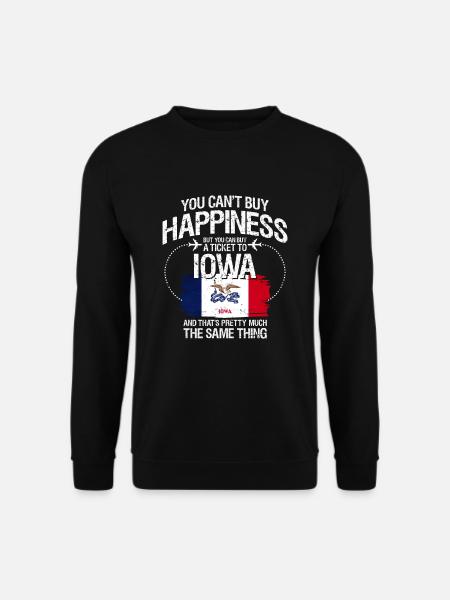 Iowa - Unisex Sweatshirt - black