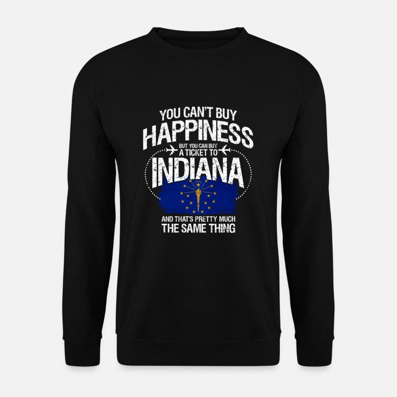 Indiana - Unisex Pullover - Schwarz