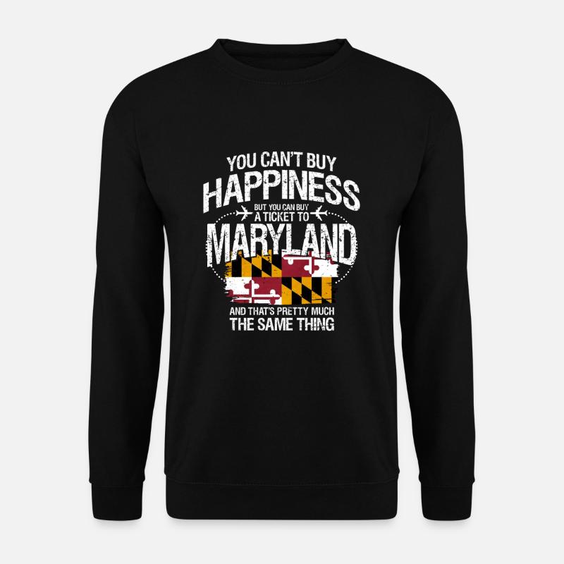 Maryland - Unisex Pullover - Schwarz
