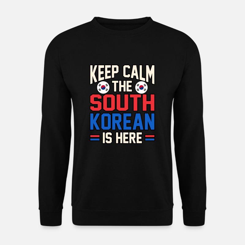 Südkorea - Unisex Pullover - Schwarz