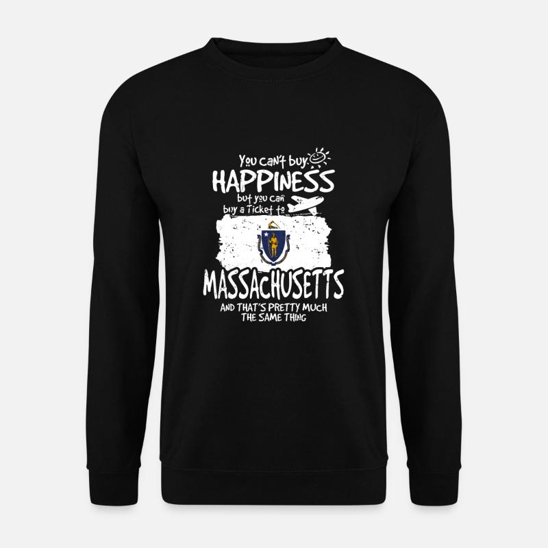 Massachusetts - Unisex Pullover - Schwarz