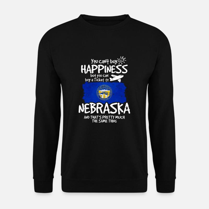 Nebraska - Unisex Sweatshirt - black