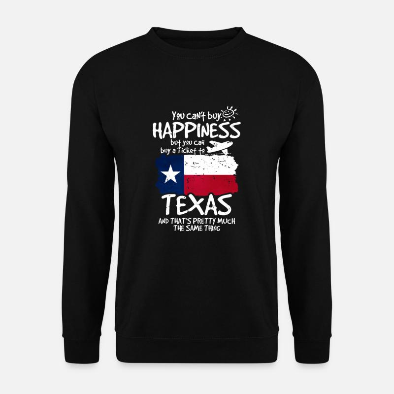Texas - Unisex Pullover - Schwarz