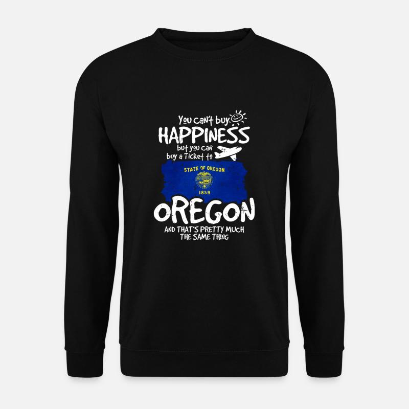 Oregon - Unisex Sweatshirt - black