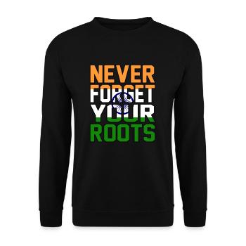 Inde - Sweat-shirt Unisexe - noir - Devant - Alina (178cm) & Michal (187cm)