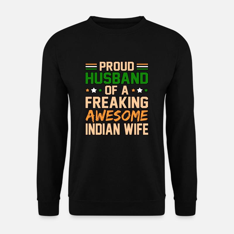 India - Unisex Sweatshirt - black