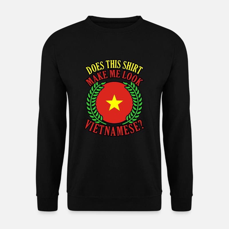 Vietnam - Unisex Pullover - Schwarz
