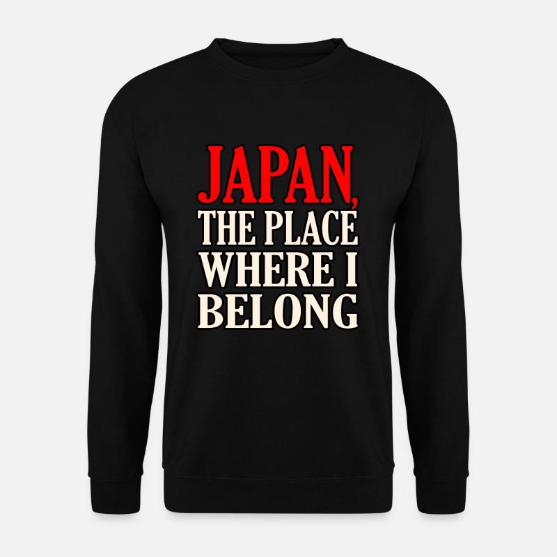 Japan - Unisex Pullover - Schwarz