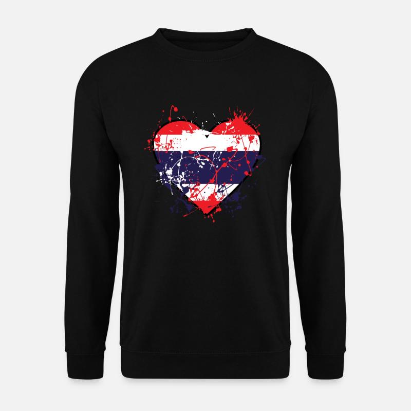 Thailand - Unisex Pullover - Schwarz