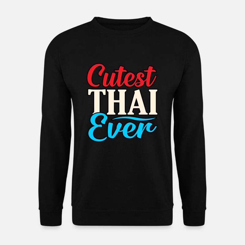 Thailand - Unisex Pullover - Schwarz