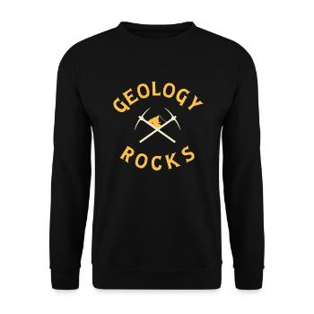 Geologie - Unisex Pullover - Schwarz - Vorne - Alina (178cm) & Michal (187cm)