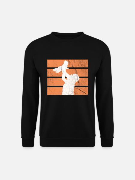 Père et fils - Sweat-shirt Unisexe - noir