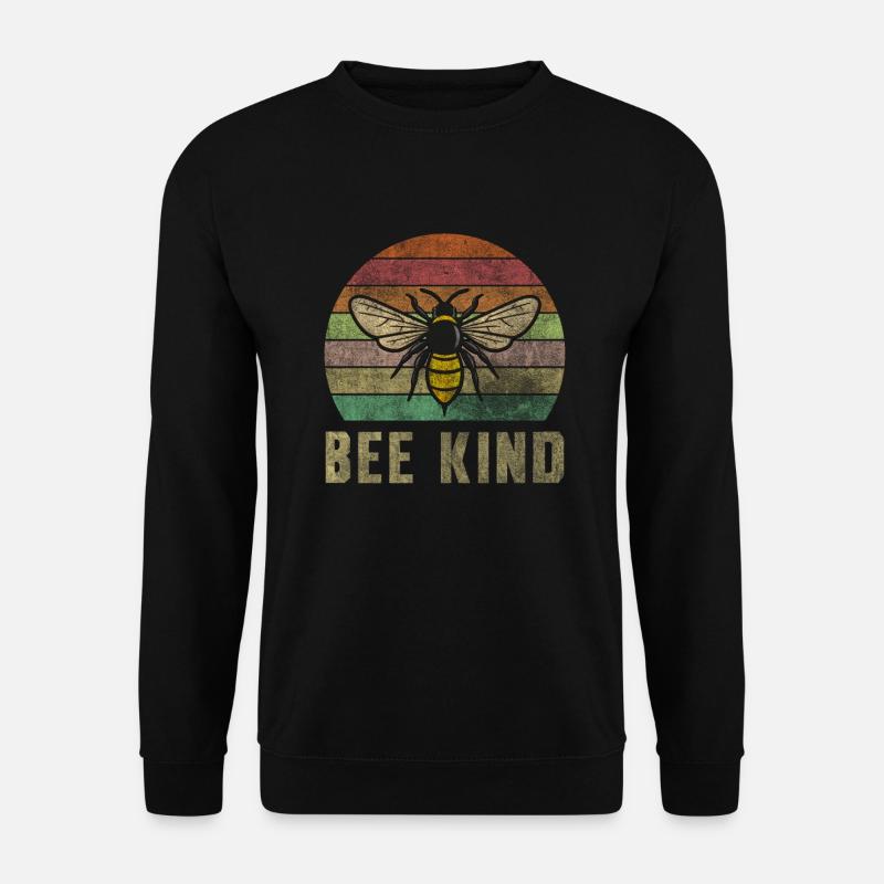 Bee Kind Imker Bienen Bienenfreund Bienenliebhaber - Unisex Pullover - Schwarz