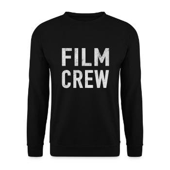 Cinéaste Cinéaste Caméraman Caméraman - Sweat-shirt Unisexe - noir - Devant - Alina (178cm) & Michal (187cm)