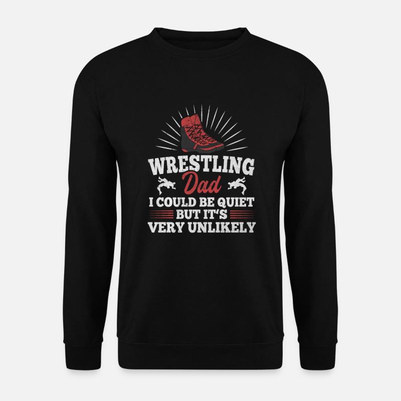 Wrestling Dad - Unisex Sweatshirt - black