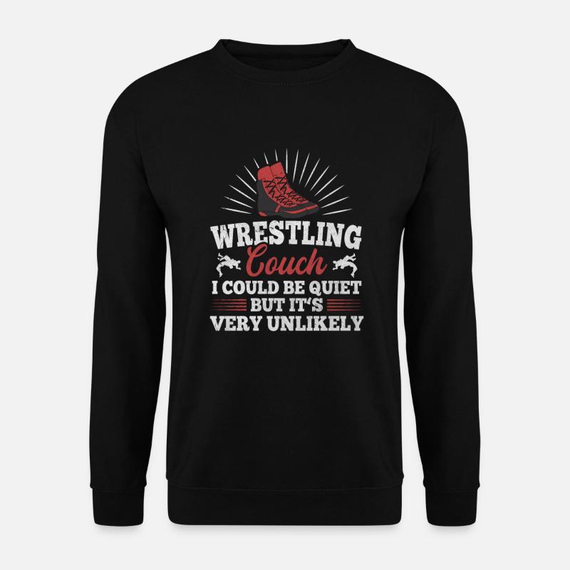 Wrestling Couch - Unisex Sweatshirt - black