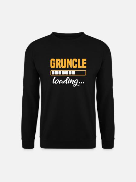 Gruncle Loading Großonkel Onkel Patenonkel Kinder - Unisex Pullover - Schwarz