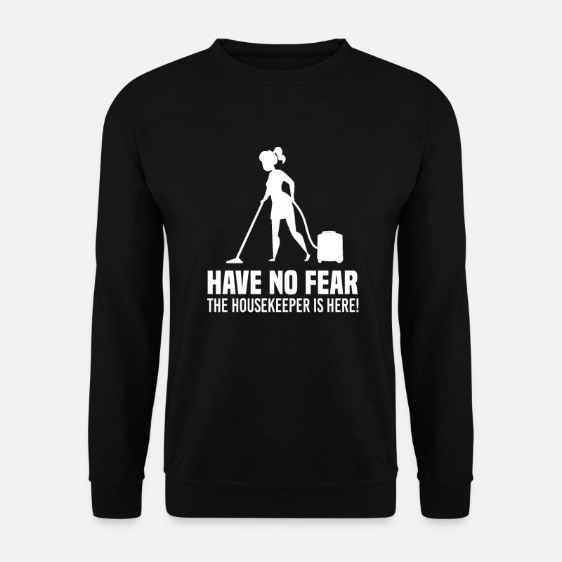 Haushälterin Putzfee Haushaltshilfe Putzkraft - Unisex Pullover - Schwarz