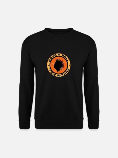 Rockabilly roll - Unisex Sweatshirt - black