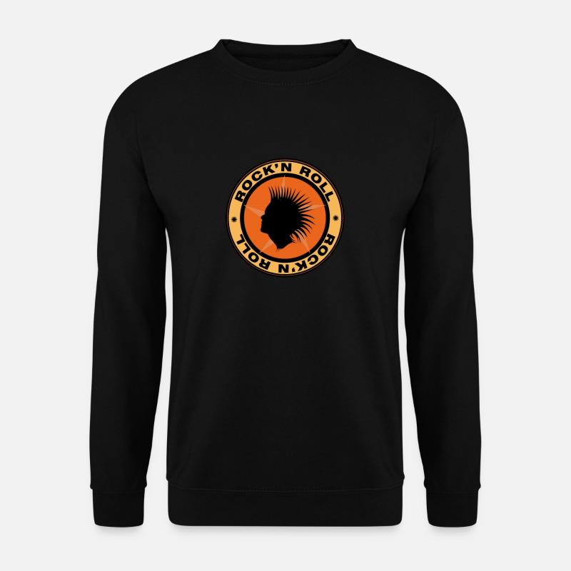 Rockabilly Roll - Unisex Pullover - Schwarz