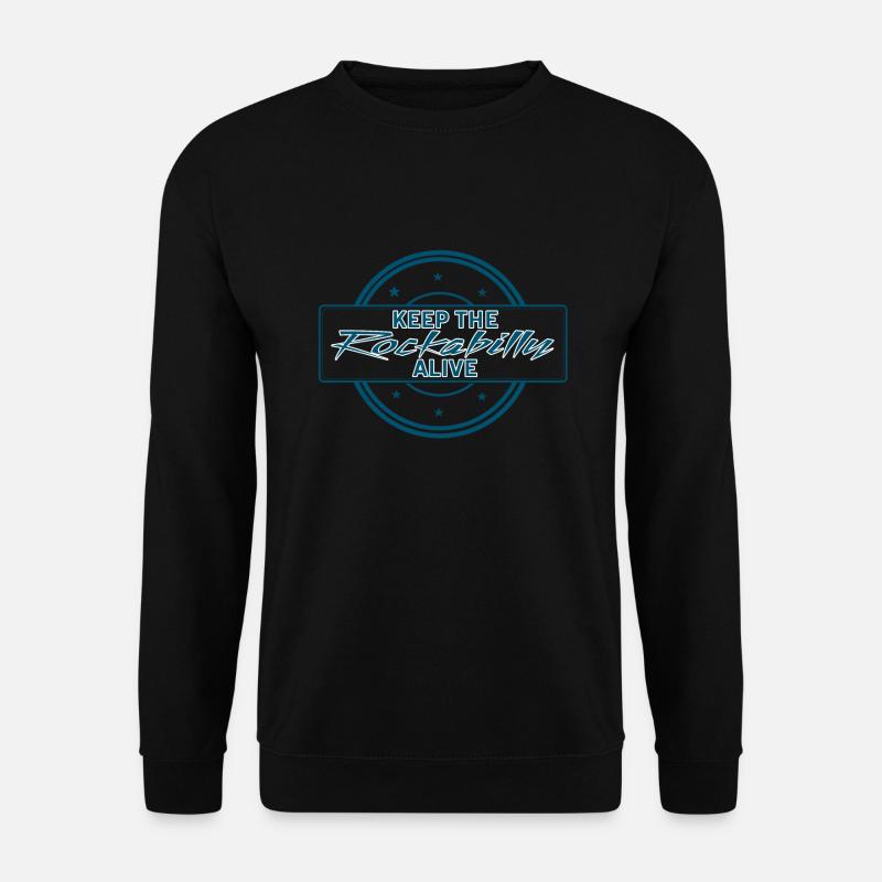 Rockabilly Alive - Unisex Pullover - Schwarz