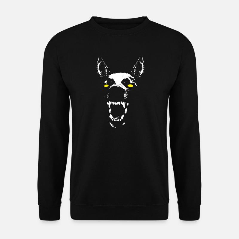 Scary Dog - Unisex Pullover - Schwarz