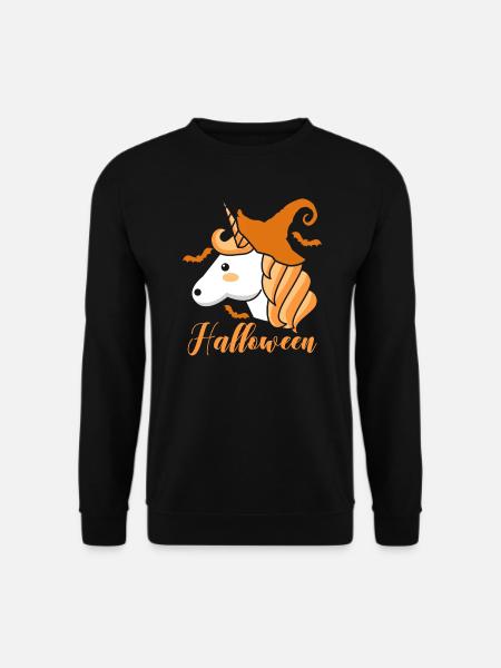 Unicorn Witch - Unisex Pullover - Schwarz