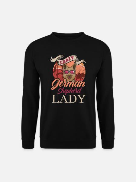 German shepherd dog owner gift - Unisex Sweatshirt - black